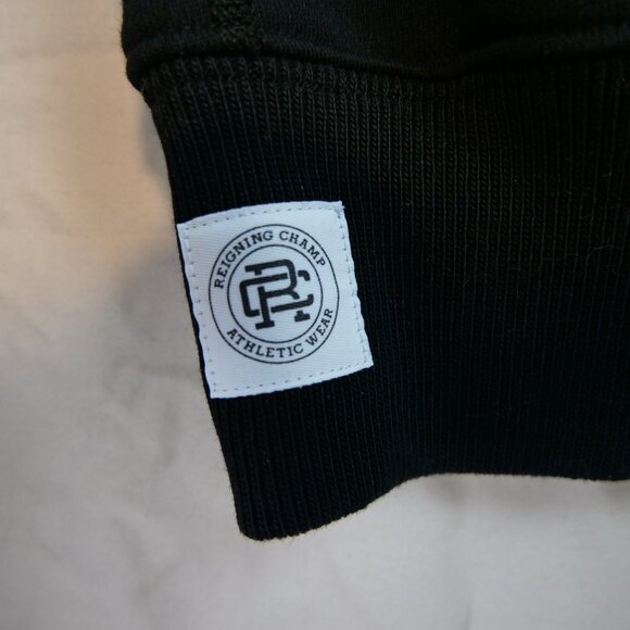 Reigning Champ Black Crewneck Sweatshirt - Picture 7 of 7